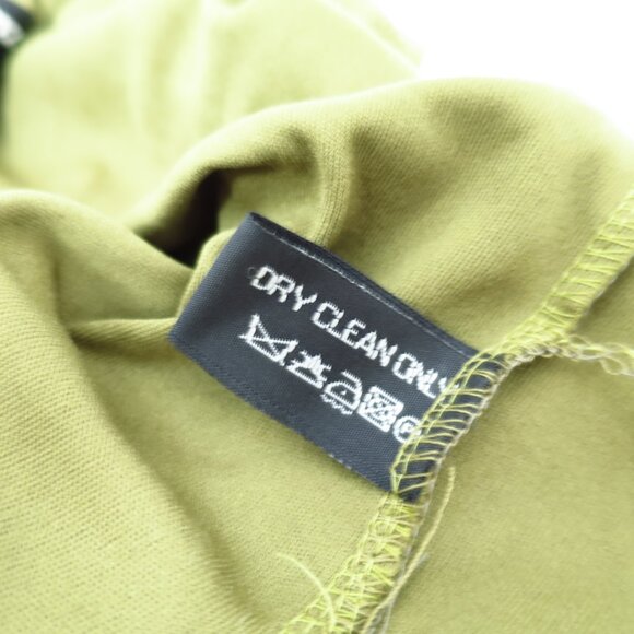 NWT St. Tropez West Crochet Midi Dress Size L Olive/Mossy Green - Picture 16 of 16